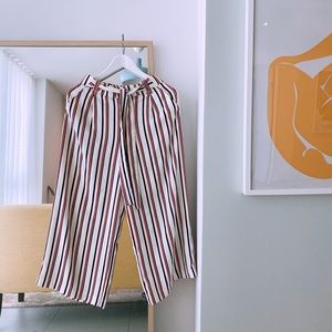 Zara Striped Culottes